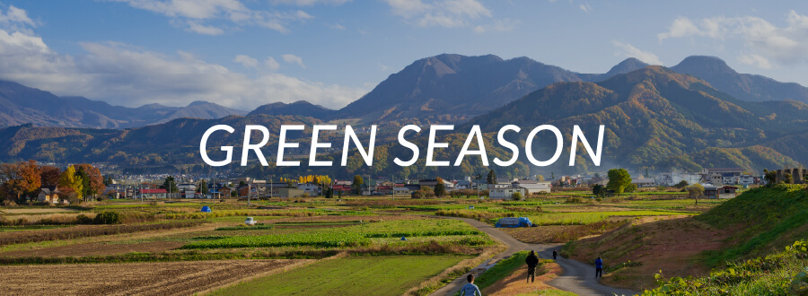 Explore the Great Outdoors During Green Season in Iiyama City