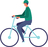 自転車の画像